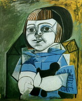 Pablo Picasso. Paloma blue
