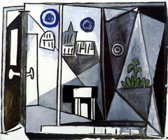 Pablo Picasso. Vue de la fenêtre