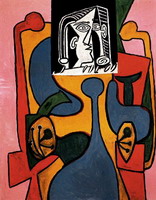 Pablo Picasso. Woman in an armchair, 1938
