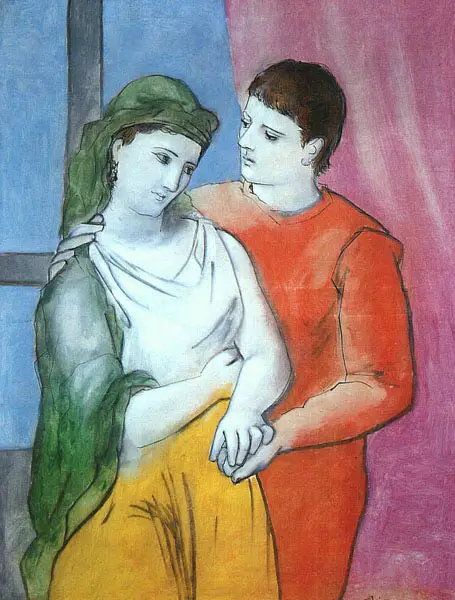 Pablo Picasso. The Lovers, 1923