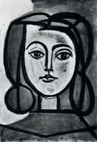 Pablo Picasso. Head of a Woman, 1946