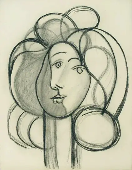 Pablo Picasso. Portrait of Françoise, 1947