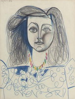Pablo Picasso. Bust of a Woman (Françoise Gilot)