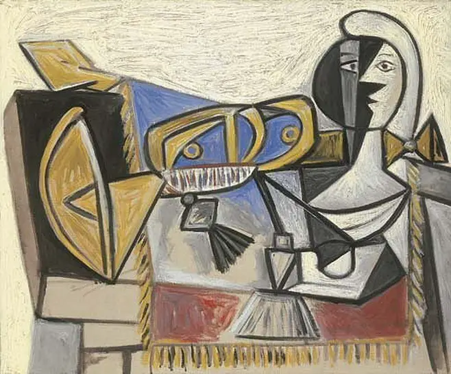 Pablo Picasso. Patriotic Composition, 1947