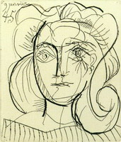 Head of a Woman (Françoise Gilot)