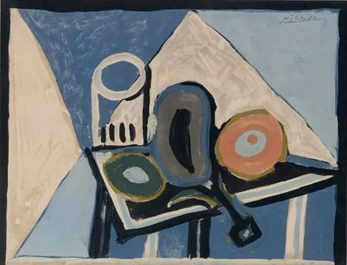 Pablo Picasso. Still Life а l`aubergine, 1953