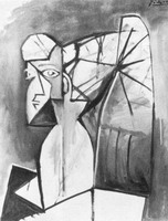Pablo Picasso. Portrait of Sylvette David 29, 1954