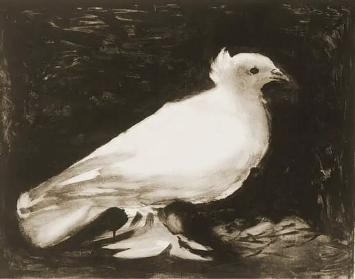 Pablo Picasso. The dove, 1949