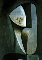 Pablo Picasso. Head of a Woman (Françoise Gilot), 1946