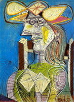 Pablo Picasso. Buste de Femme assise (Dora)