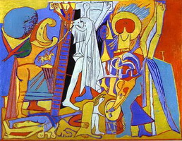 Pablo Picasso. Crucifixion, 1930