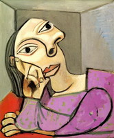 Pablo Picasso. Woman Leaning 1