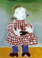 Pablo Picasso. Maya red apron