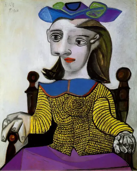 Pablo Picasso. The yellow jersey (Dora), 1939