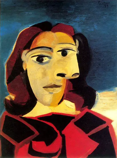 Pablo Picasso. Portrait of Dora Maar, 1937
