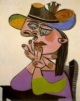 Pablo Picasso. Woman leaning