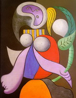 Pablo Picasso. Woman with a Flower