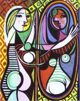 Pablo Picasso. Girl Before a Mirror, 1932
