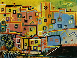 Pablo Picasso. houses