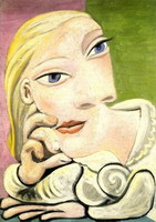 Pablo Picasso. Portrait of Marie-Therese Walter, 1932