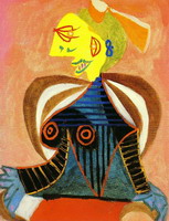 Pablo Picasso. Portrait of Lee Miller l`Arlesienne, 1937