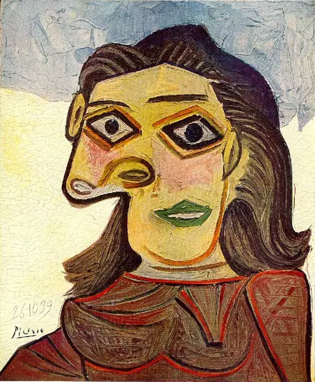 Pablo Picasso. Head of a Woman, 1939