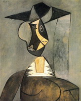 Pablo Picasso. Woman in gray