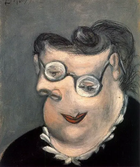 Pablo Picasso. Portrait of Emilie Marguerite Walter (Even), 1939