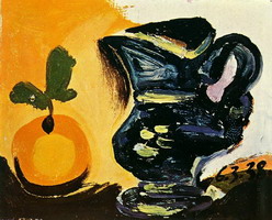 Pablo Picasso. Still life with pitcher, 1938