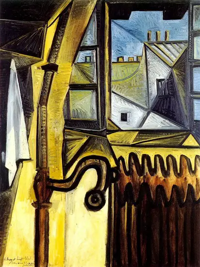 Pablo Picasso. L`artiste shop, rue des Grands Augustins, 1943