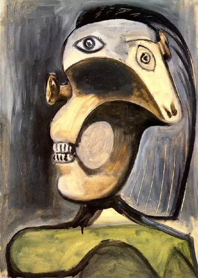 Pablo Picasso. Female figure Bust, 1940