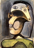 Pablo Picasso. Female figure Bust