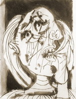 Pablo Picasso. Weeping Woman, 1937