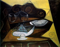 Pablo Picasso. The buffet `Catalan`