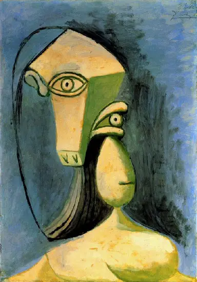 Pablo Picasso. Female figure Bust, 1940