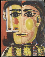 Pablo Picasso. Portrait of Dora Maar, 1942