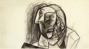 Pablo Picasso. Head of a Woman, 1938