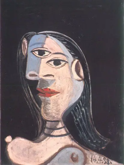 Pablo Picasso. Female bust (Dora Maar), 1938