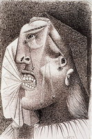 Weeping Woman with handkerchief It