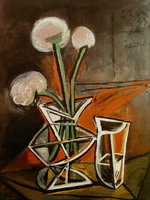 Pablo Picasso. Vase of Flowers, 1943