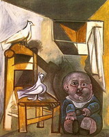 Pablo Picasso. The lad doves, 1943