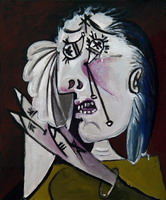 Pablo Picasso. Weeping Woman