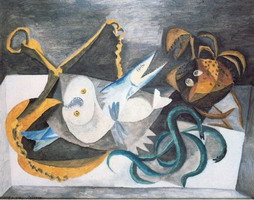 Pablo Picasso. Still Life with Fish, 1940