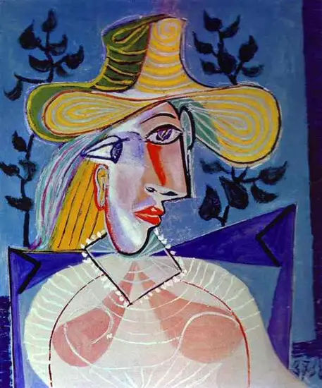 Pablo Picasso. Woman with collar, 1938
