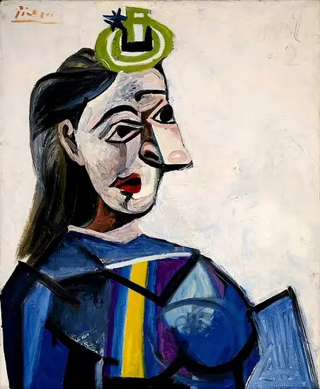 Pablo Picasso. Female bust (Dora Maar), 1941