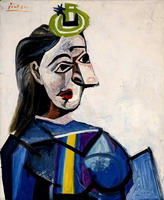 Pablo Picasso. Female bust (Dora Maar)