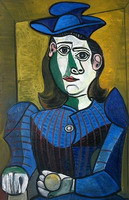 Pablo Picasso. Bust of Woman with Hat