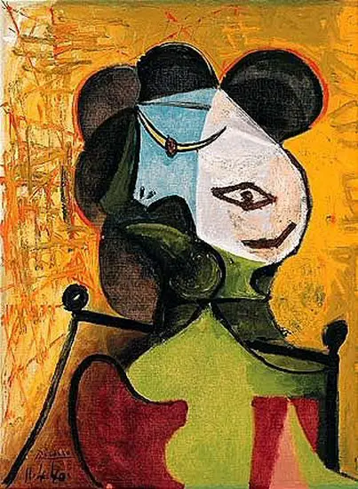 Pablo Picasso. Female bust, 1960