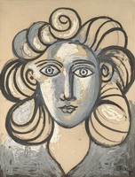 Pablo Picasso. Portrait of a Woman (Françoise Gilot)
