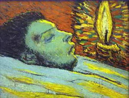 Pablo Picasso. Death of Casagemas, 1901